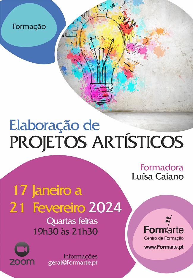 FORMarte ElaboracaoProjetosArtisticos 20240117 cartaz